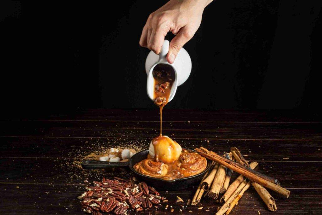 Rol de canela dessert